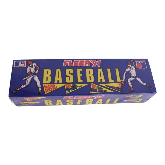 1991 Fleer Baseball Trading Cards – Factory Sealed Box - Picture 3 of 4
